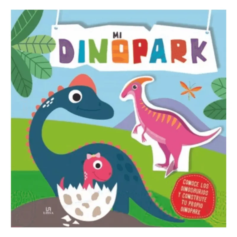Libros Para Armar Infantiles Mi Dinopark