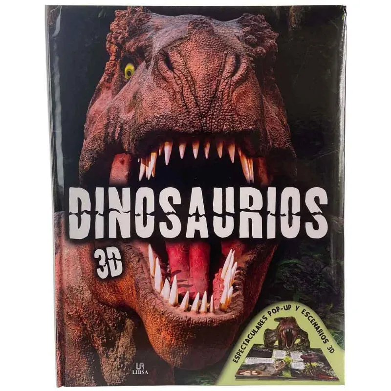 Libro Infantil INCABOOKS Dinosaurios 3D