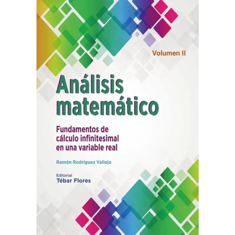 Análisis matemático. Volumen ii - Espanhol