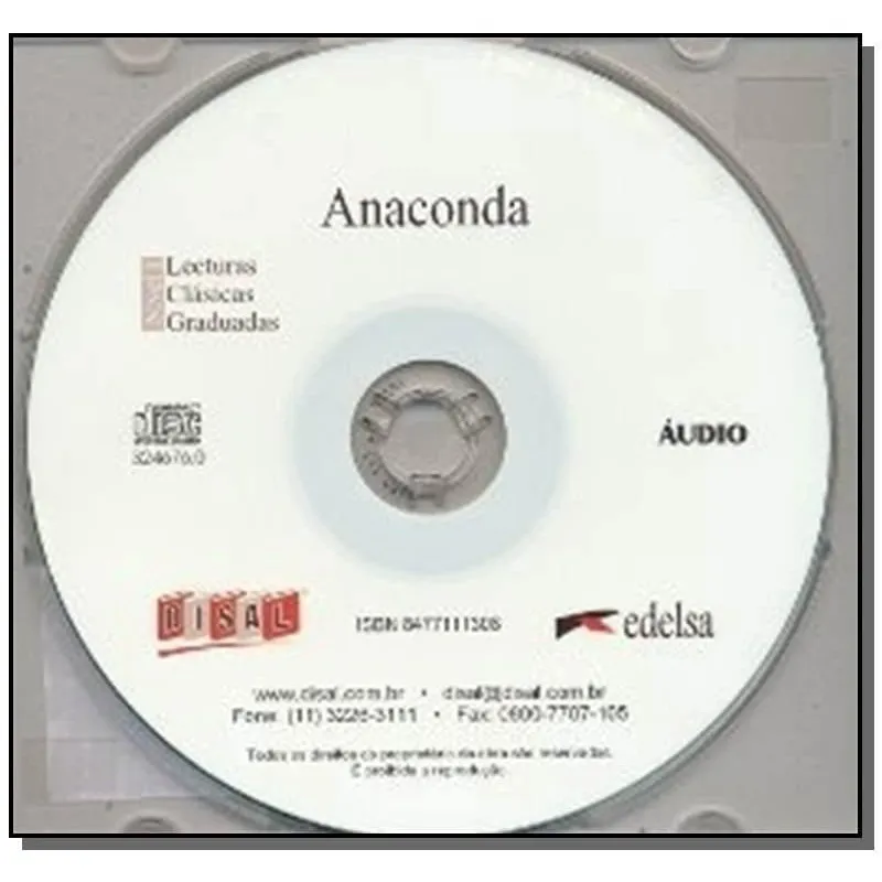 Anaconda - nivel A1-A2 - cd audio nacional