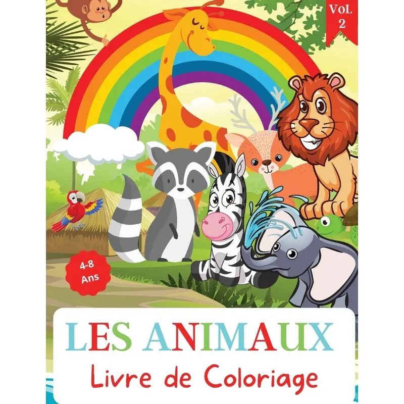 Les Animaux Livre de Coloriage