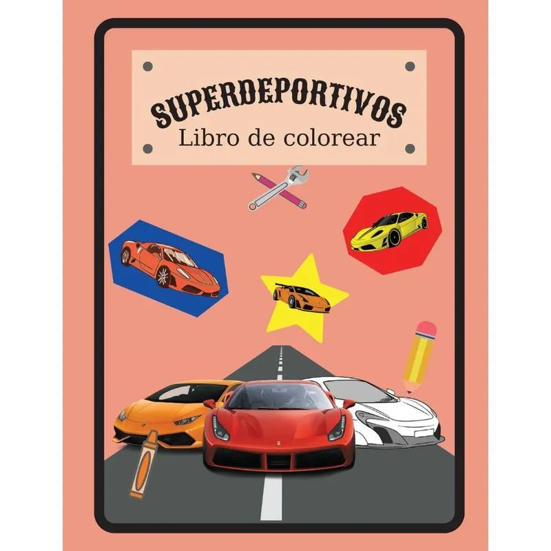 SUPERDEPORTIVOS Libro de colorear