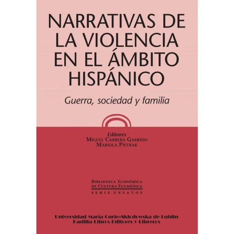 Narrativas de la violencia en el ámbito hispánico - Espanhol