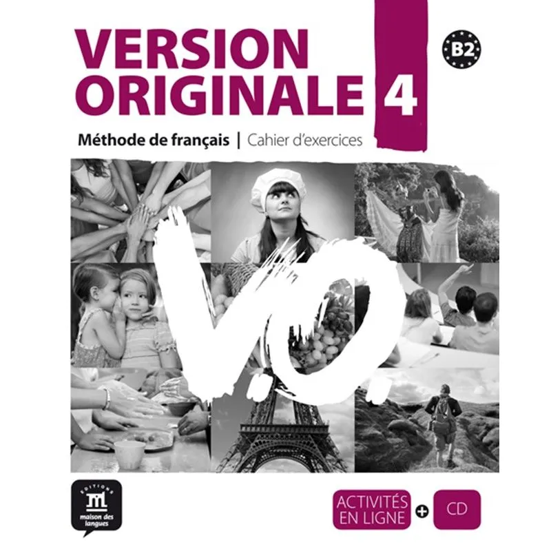 Version originale 4 - Cahier d'exercices + CD audio - B2