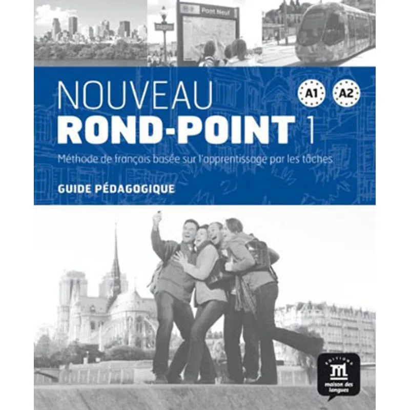 NOUVEAU ROND-POINT 1 - GUIDE PEDAGOGIQUE - CD-ROM