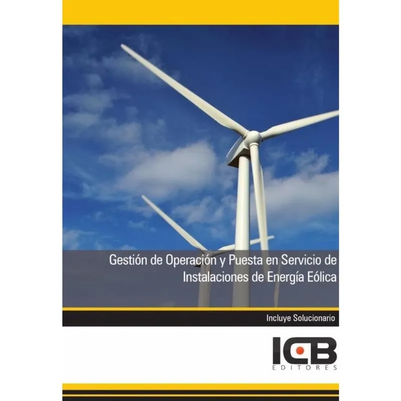 Gestión de Operación y Puesta en Servicio de Instalaciones de Energía Eólica - Espanhol