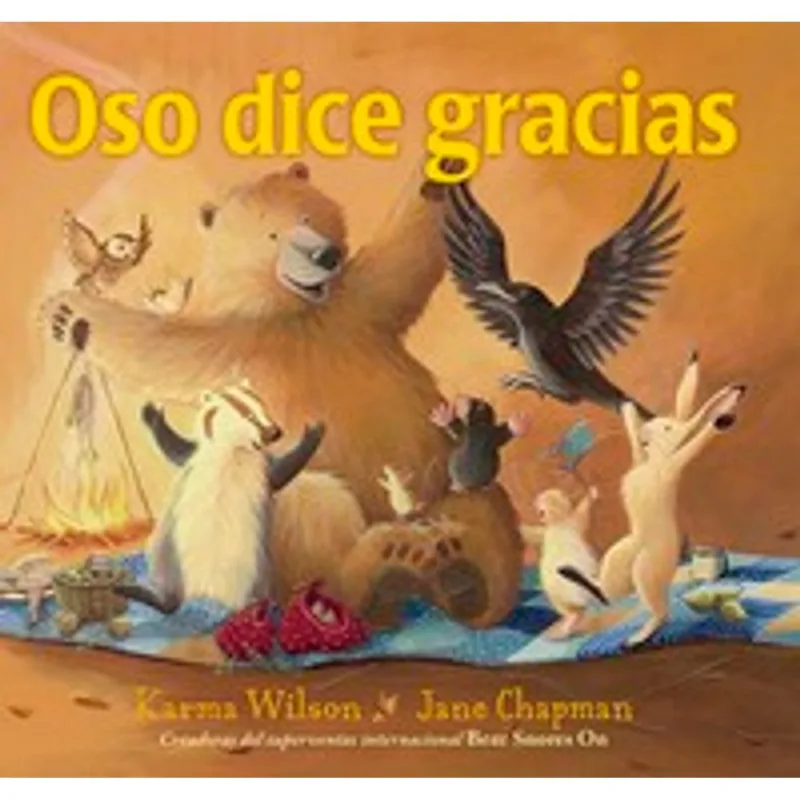Oso dice gracias