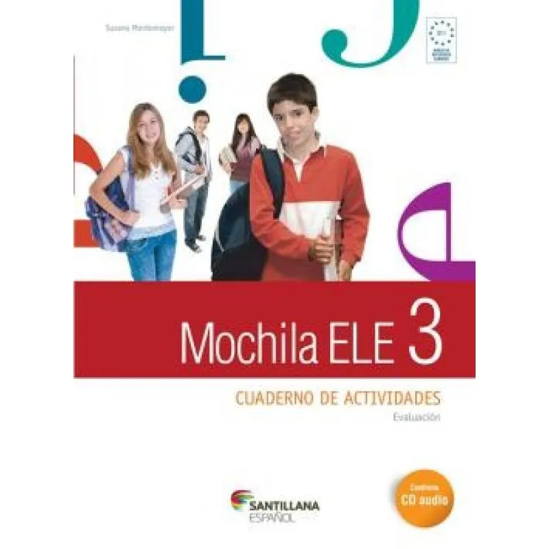 Livro Mochila Ele 3 Cuaderno De Activ Santillana - Didatico