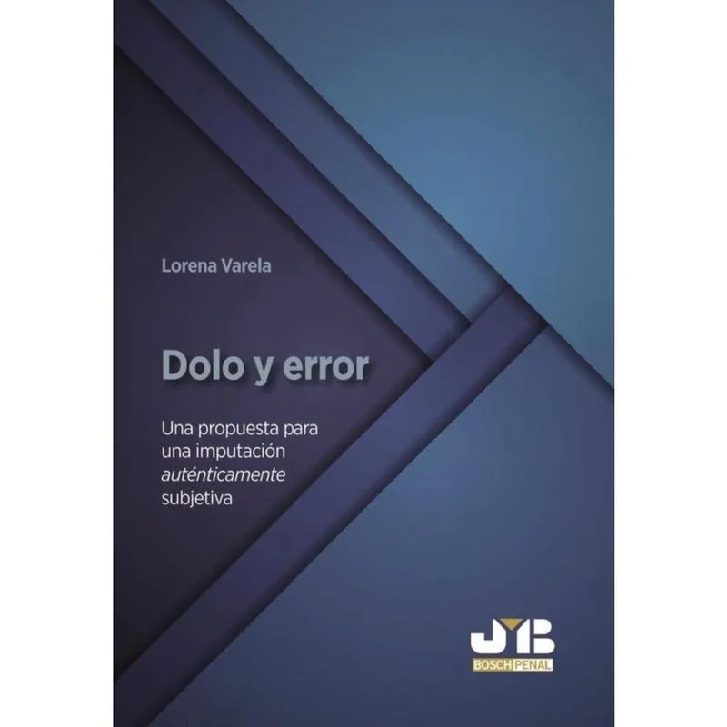 Dolo y error. - Espanhol