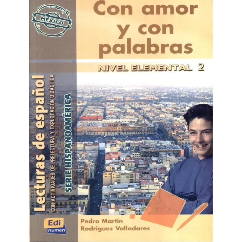 Livro - Con amor y con palabras - nivel elemental 2 - seirie hispanoamerica