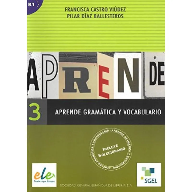 APRENDE GRAMATICA Y VOCABULARIO 3
