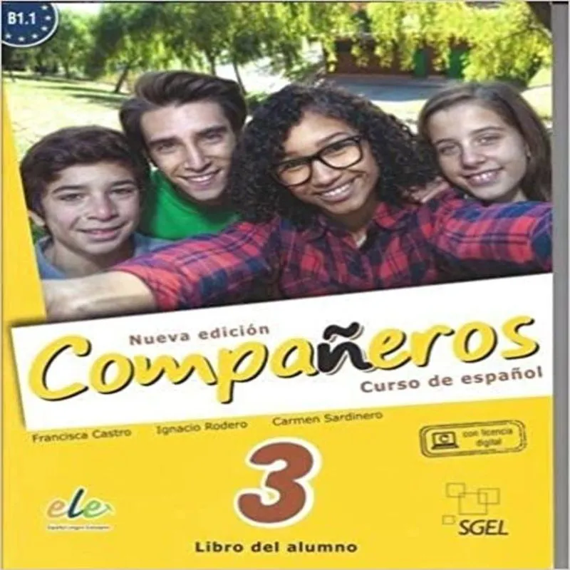 COMPANEROS NUEVA EDICION 3: STUDENT BOOK PLUS INTERNET SUPPO