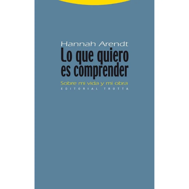 LO QUE QUIERO ES COMPRENDER: SOBRE MI VIDA Y MI OBRA