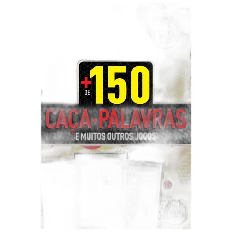 Livro Coquetel Mais 150 Caça-palavras e muitos outros jogos Nível Fácil Ed 29