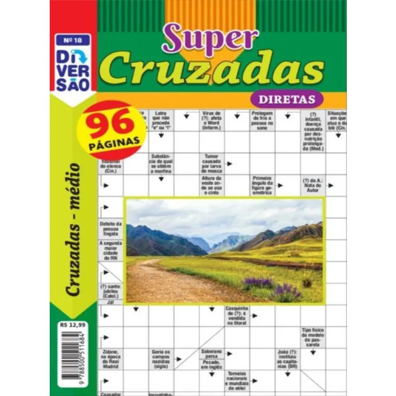 Livro diversão super cruzadas diretas ed 18