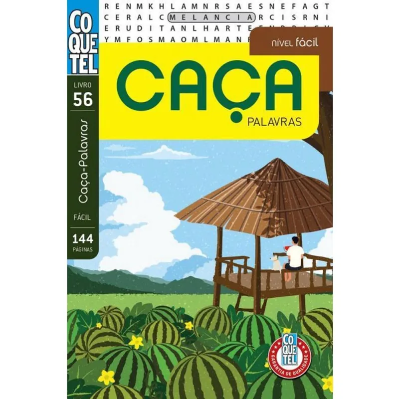 Livro Coquetel Caça Palavras Ed 56