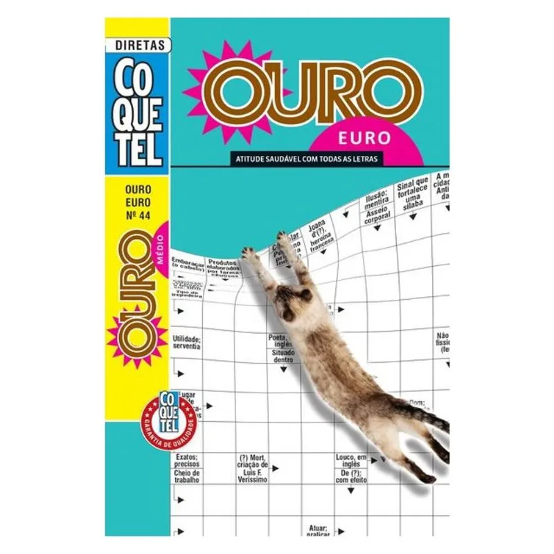 LIVRO COQUETEL OURO EURO 44