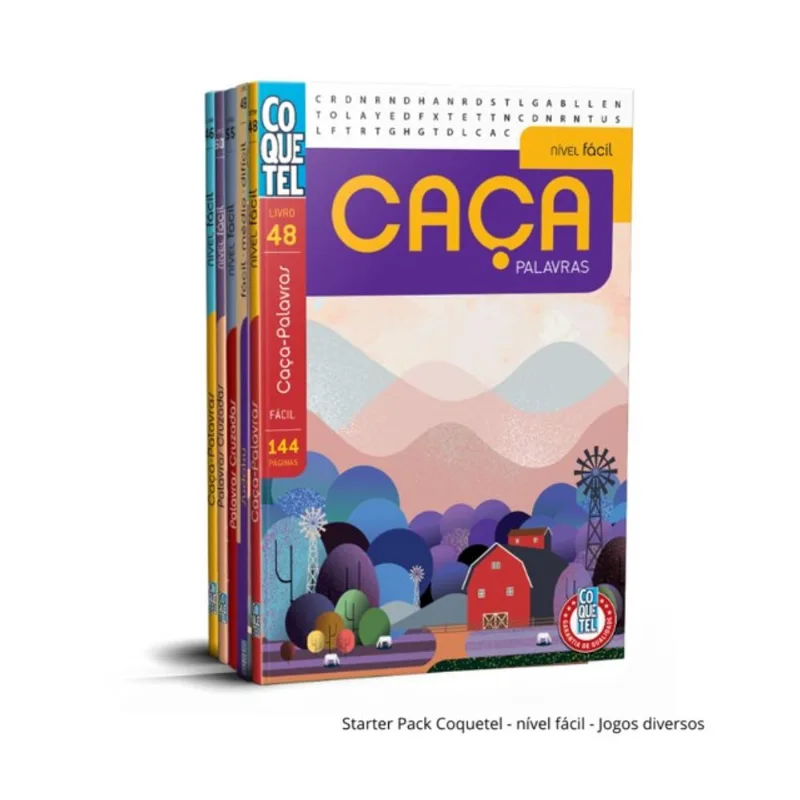 STARTER PACK COQUETEL DIVERSOS ED. 1 NÍVEL FÁCIL