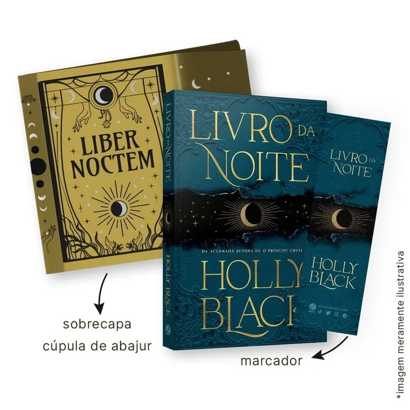 Livro da noite - acompanha brindes