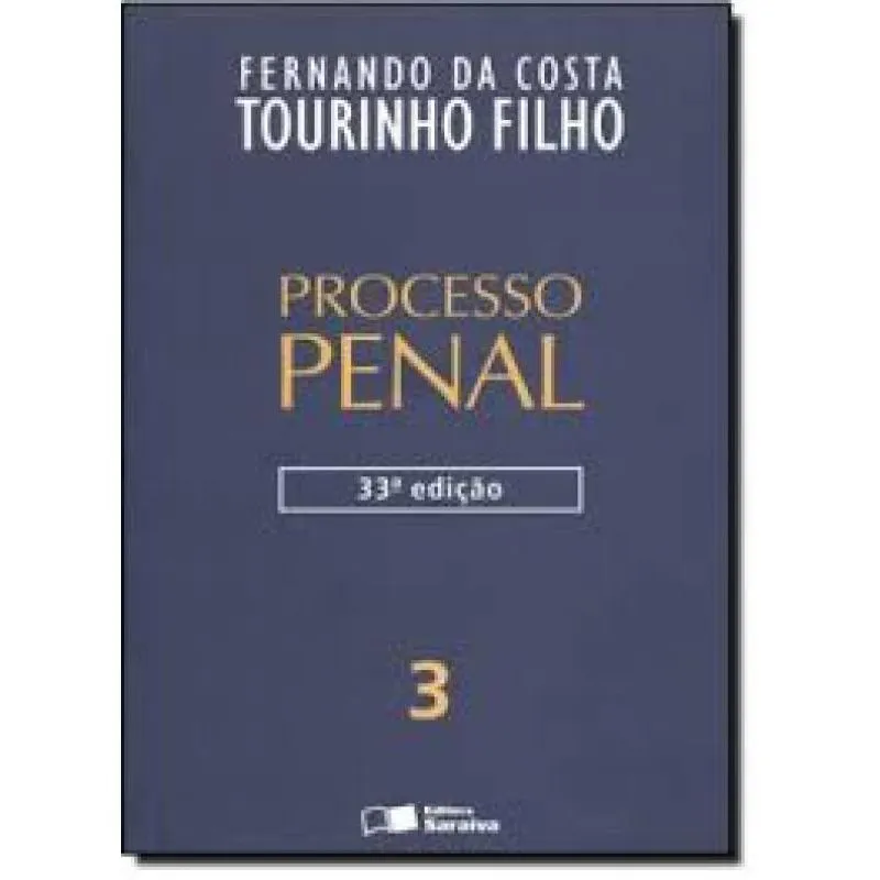 Livro Processo Penal - Volume 3