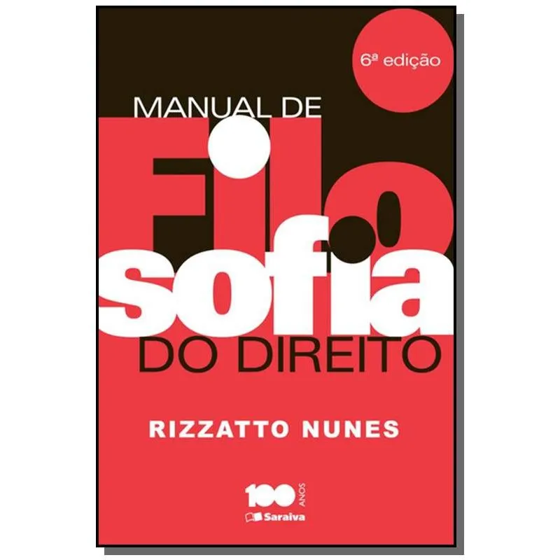 MANUAL DE FILOSOFIA DE DIREITO