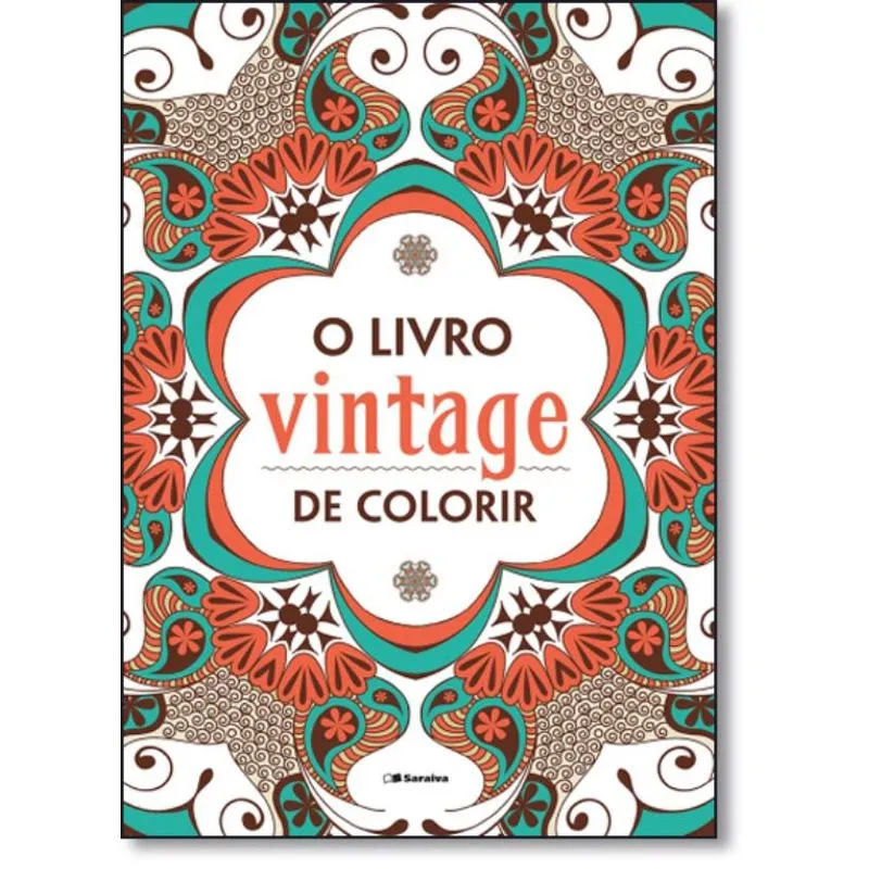 Livro Vintage de Colorir, O