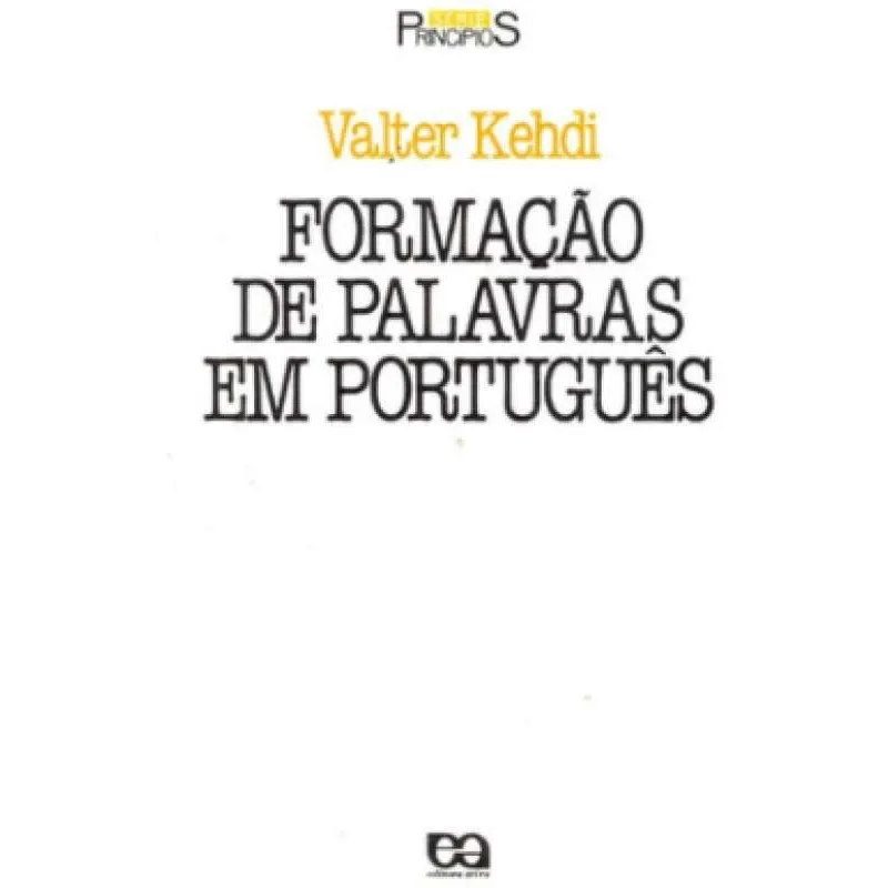 Formação De Palavras Em Português