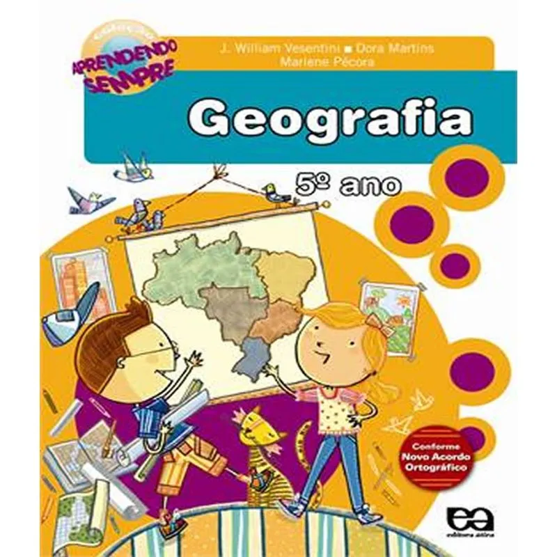 Aprendendo Sempre - Geografia - 5 Ano - Ef I