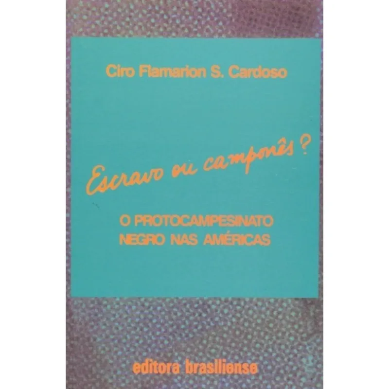 Escravo Ou Campones?: O Protocampesinato Negro Nas