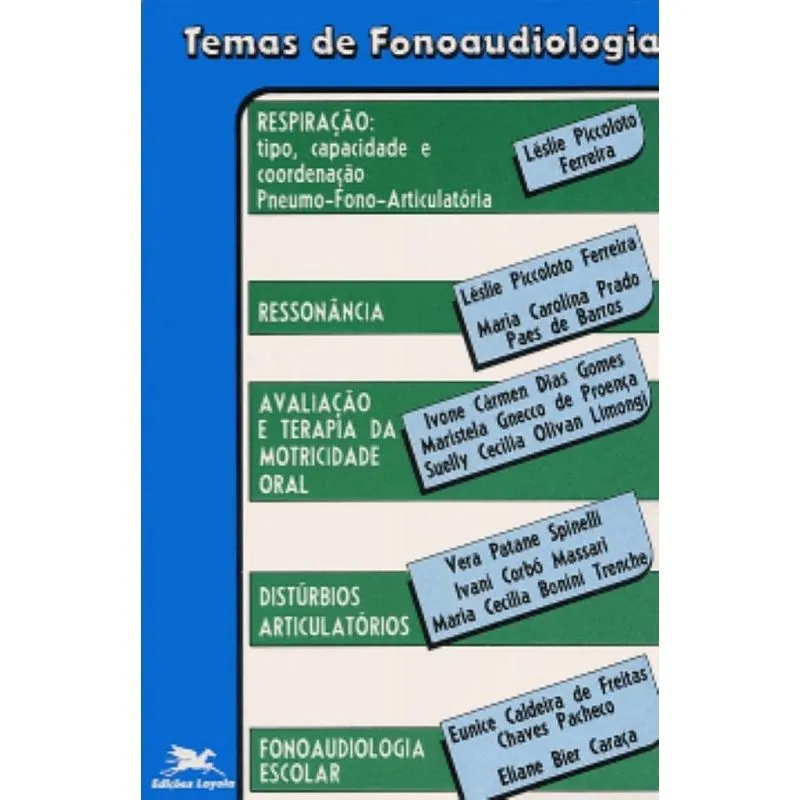 Temas de fonoaudiologia