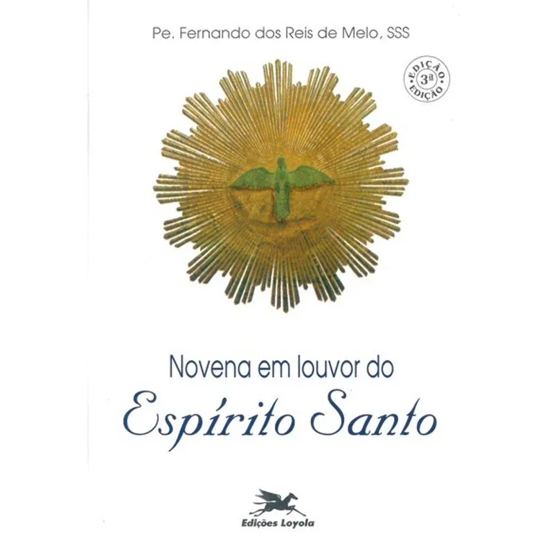 Livro - Novena em louvor do Espírito Santo
