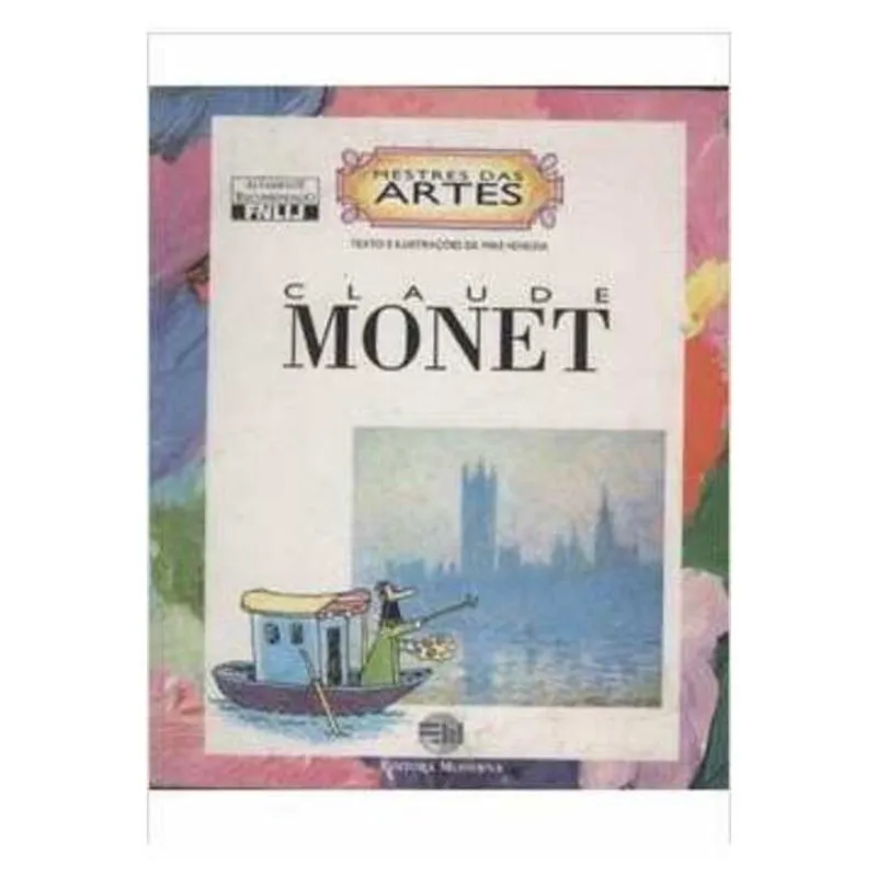 Livro-Mestre das Artes - Claude Monet