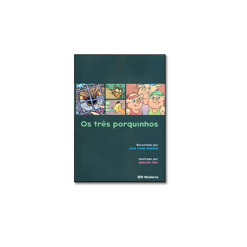 Livro - Tres Porquinhos, Os