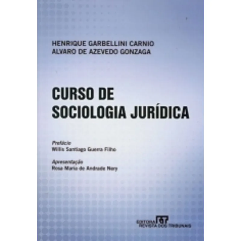 Curso De Sociologia Juridica - Rt