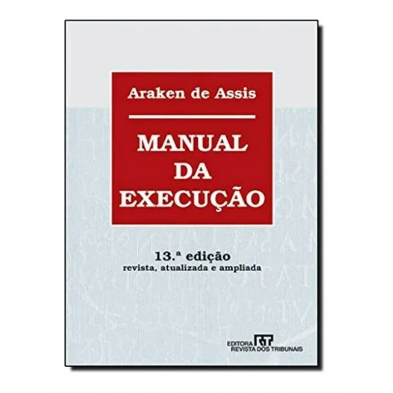 Usado - Manual Da Execução - 13ª Edição