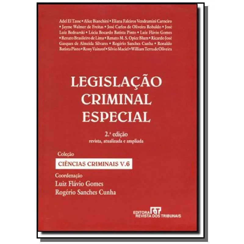 Legislacao Criminal Especial - Vol.6