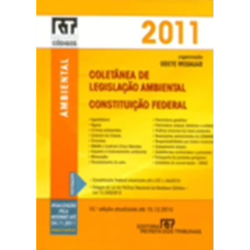MINI COLETANEA DE LEGISLAÇAO AMBIENTAL - 2011