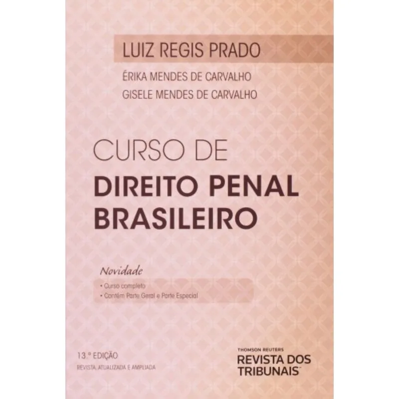 Curso De Direito Penal Brasileiro - Volume Unico