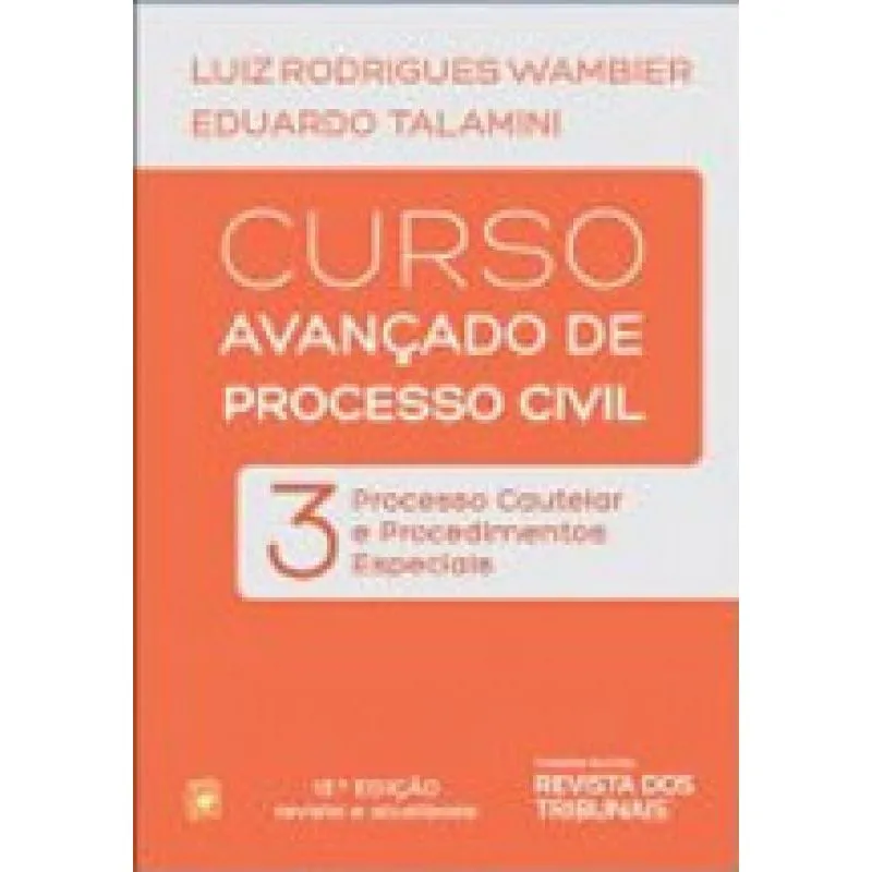 Livro Curso Avançado De Processo Civil - Vol.3