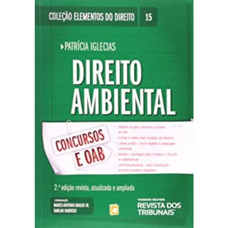 Direito ambiental - vol. 15 - col. elementos do direito