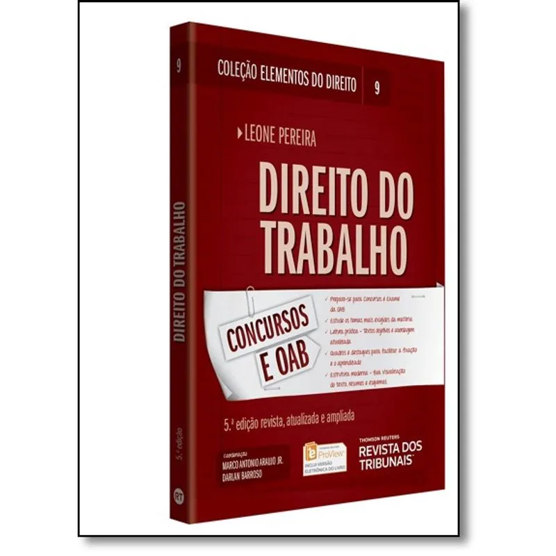 Direito do Trabalho - Vol.9 - Coleção Elementos do Direito