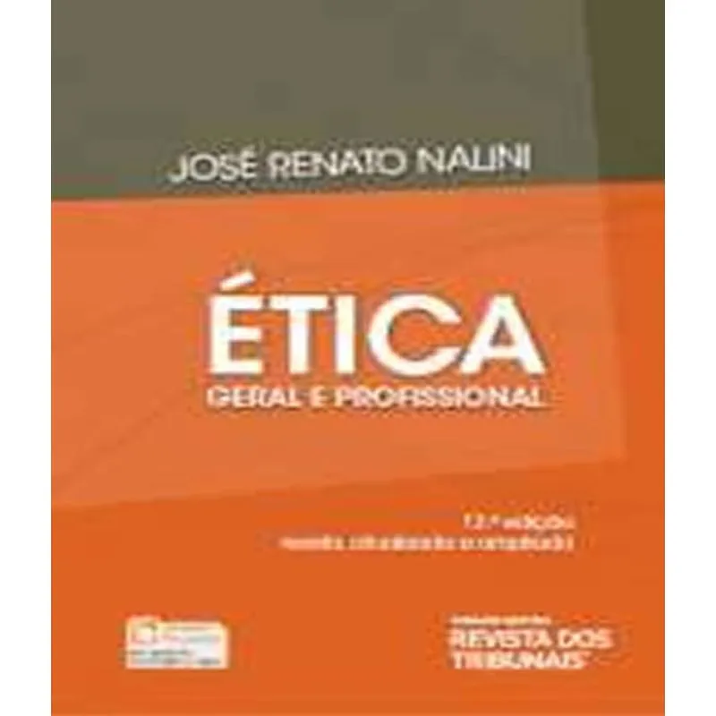 Etica Geral E Profissional - 13 Ed