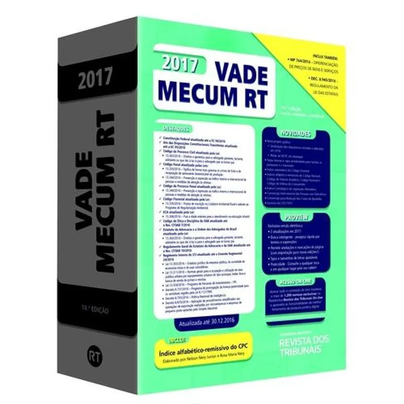 Vade Mecum Rt 2017