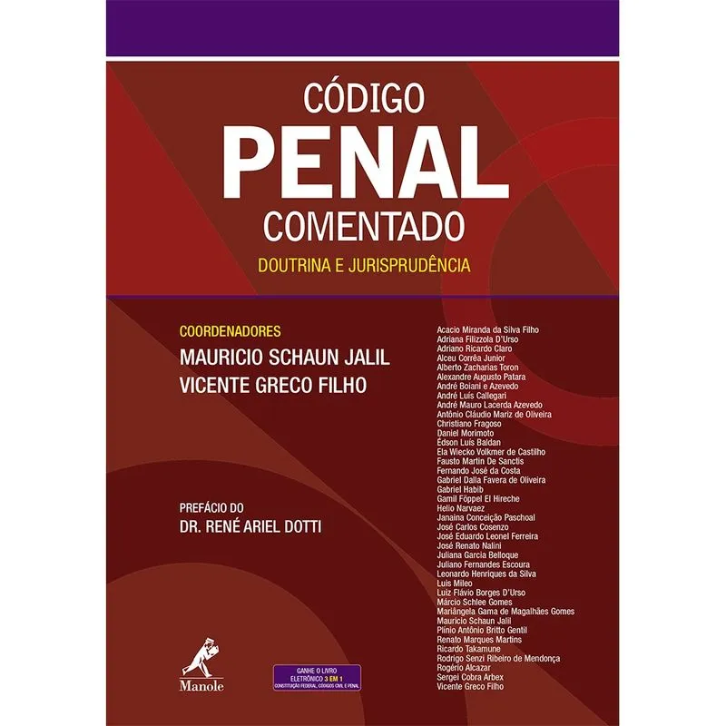 Livro - Código penal comentado: Doutrina e jurisprudência