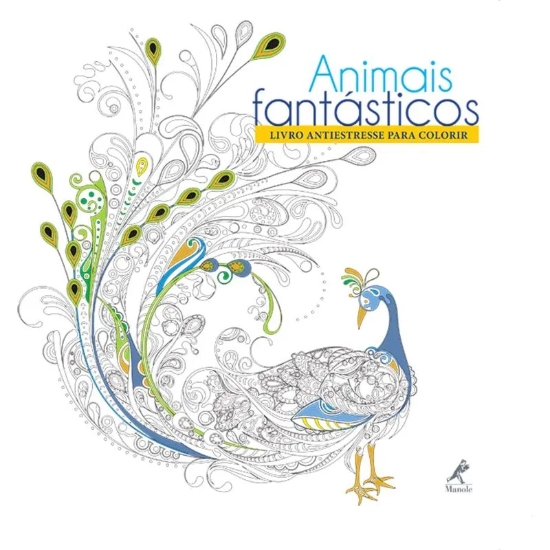 Livro - Animais Fantásticos: Livro Antiestresse para Colorir