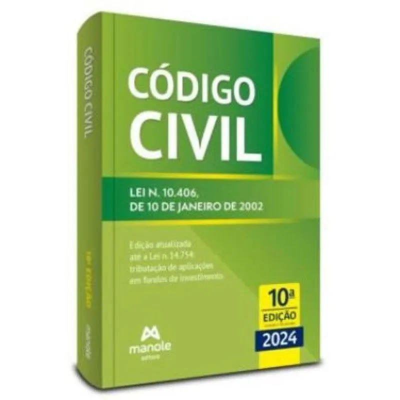 Código Civil 10 Edição, 2024 (mini)