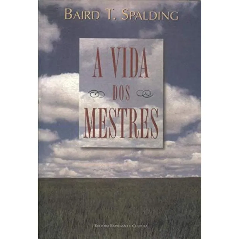 Livro Vida Dos Mestres, A