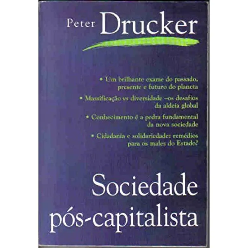 Livro Sociedade Pós-capitalista