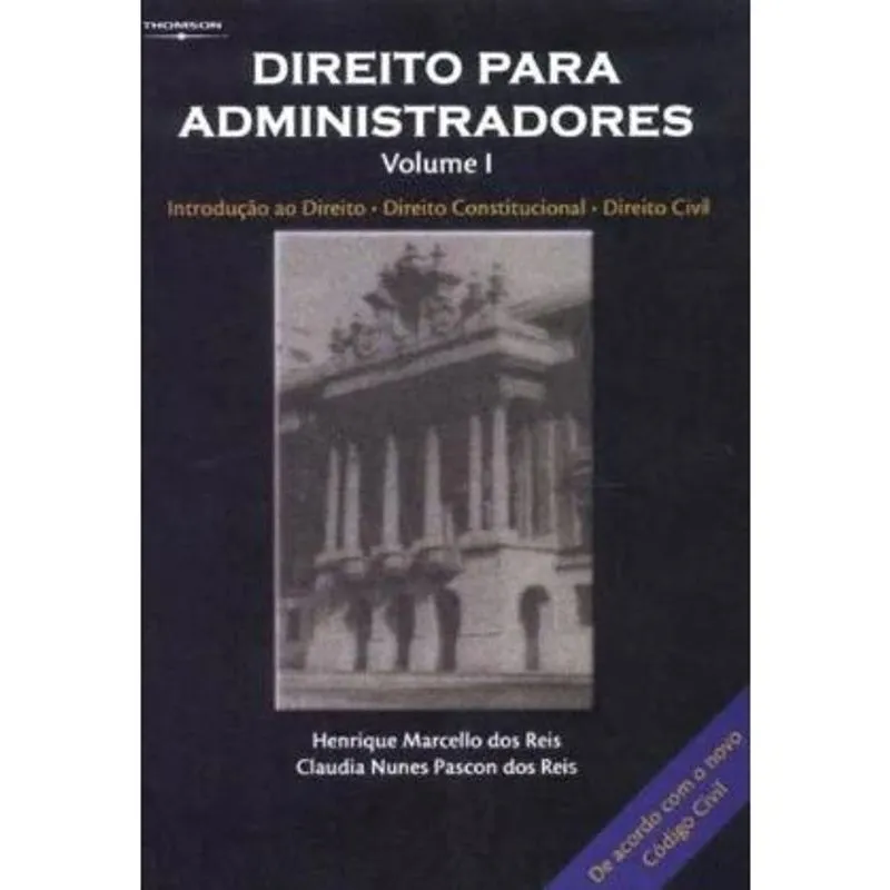 Direito para administradores: introducao ao direit