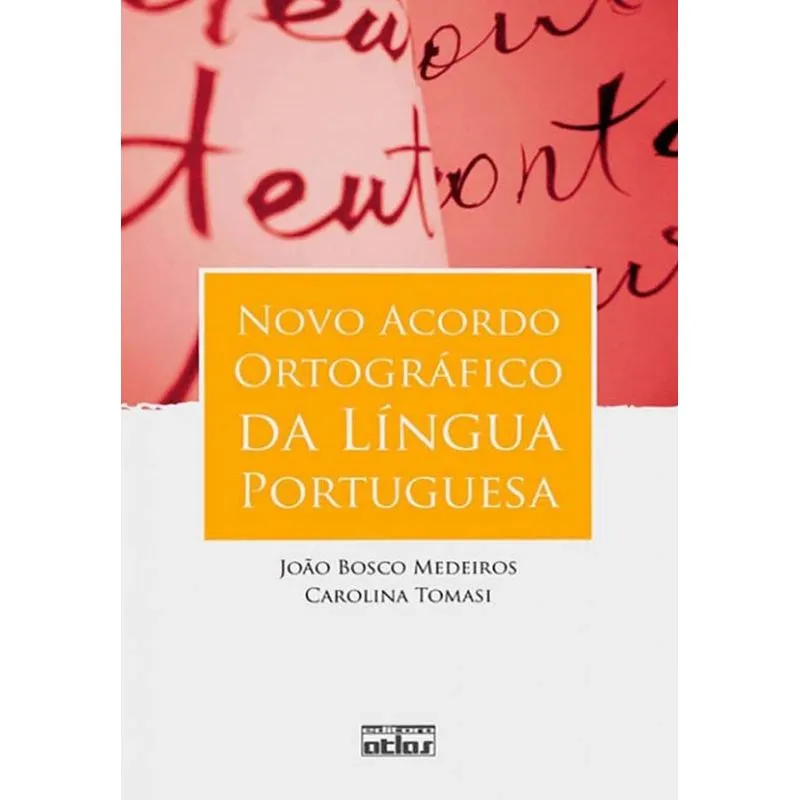 Novo acordo ortográfico da língua portuguesa